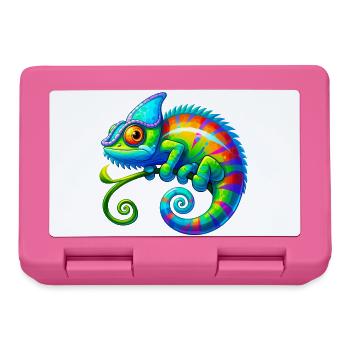 Chameleon - Lunchbox - pink - Front
