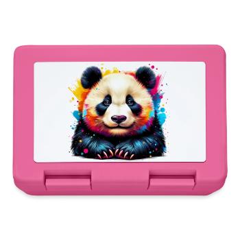 Panda - Brotdose - Pink - Vorne