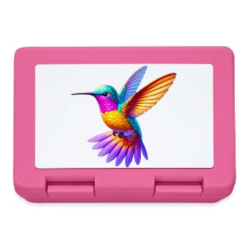 Colibri - Boîte à goûter - rose - Devant