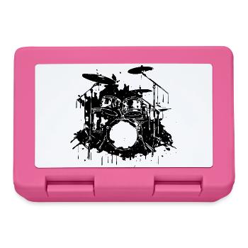 Percussion - Boîte à goûter - rose - Devant