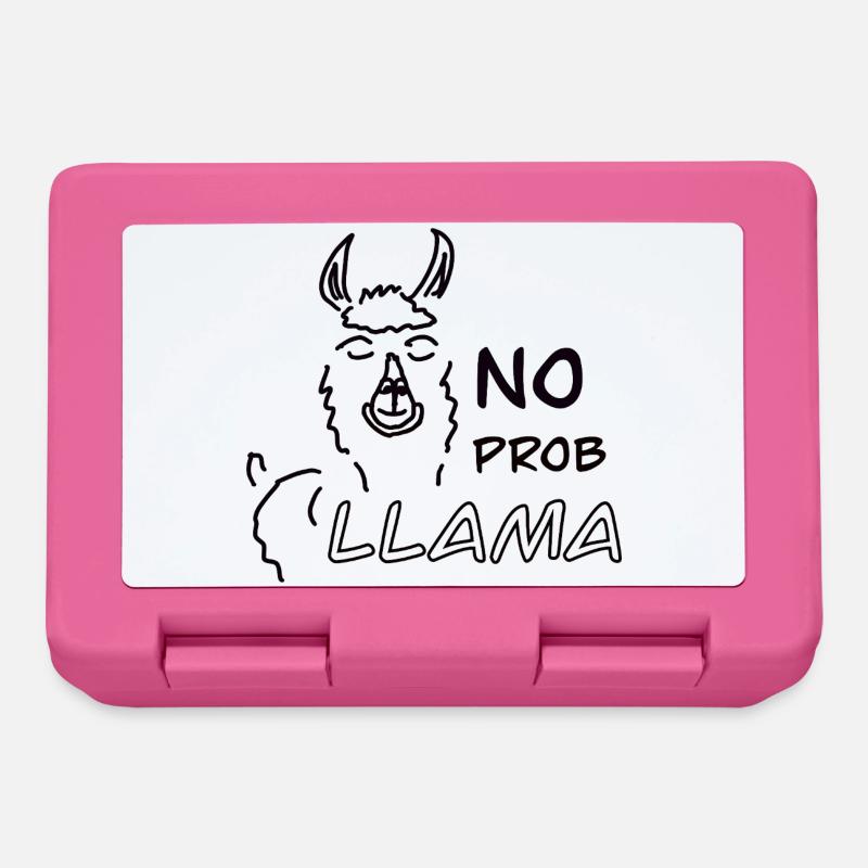 No Prob LLAMA - Brotdose - Pink