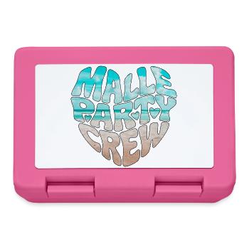 Malle Party Crew - Brotdose - Pink - Vorne