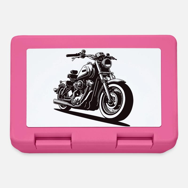 Retro Biker Style - Lunchbox - pink
