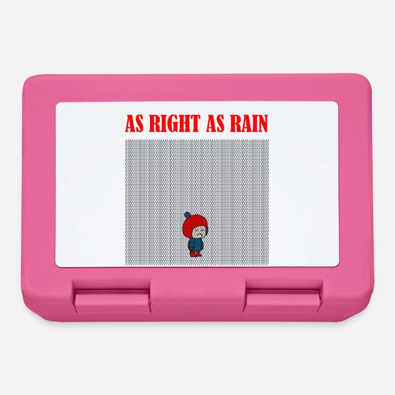 As_right_as_rain - Lunchbox - pink