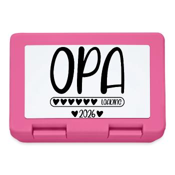 Opa 2026 loading - Brotdose - Pink - Vorne