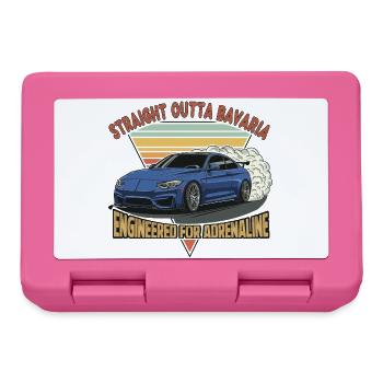Straight Outta Bavaria - Lunchbox - pink - Front