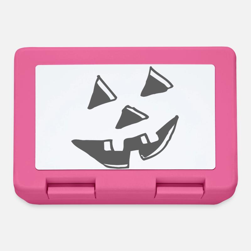 Halloween - Boîte à goûter - rose