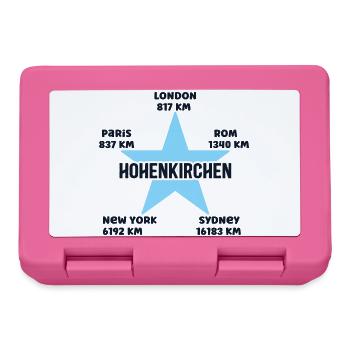 Hohenkirchen Baltic Sea Holiday Holidays Mecklenburg - Lunchbox - pink - Front