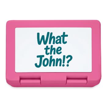 What the John?! Tee - Lunchbox - pink - Front