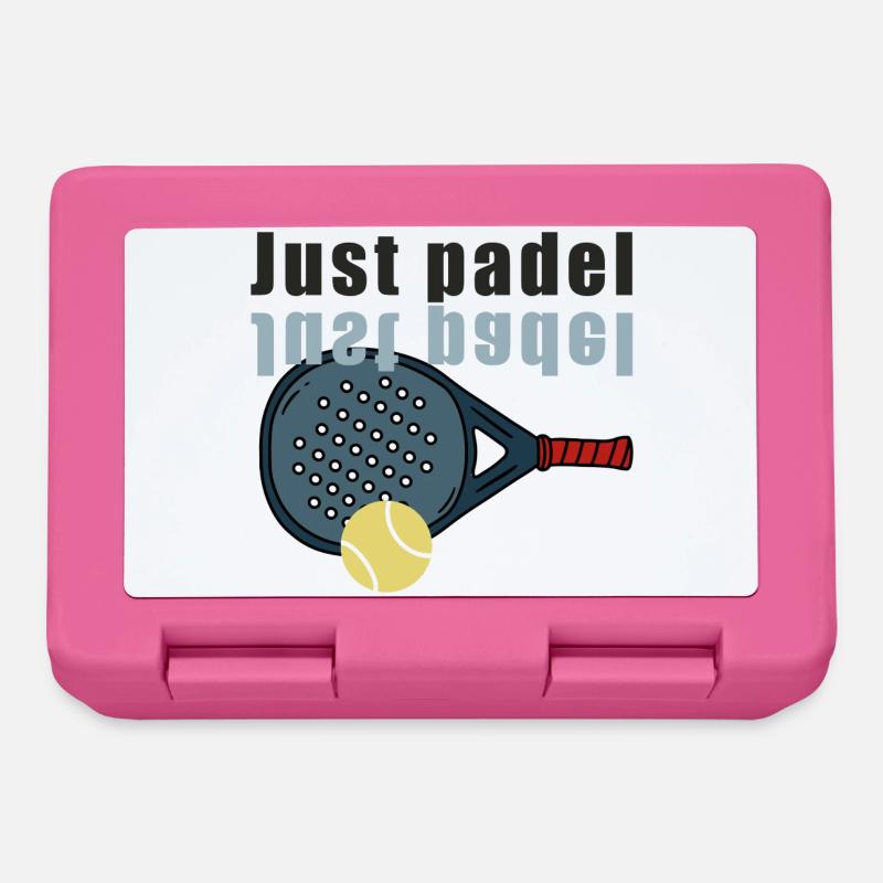 Just_padel - Boîte à goûter - rose