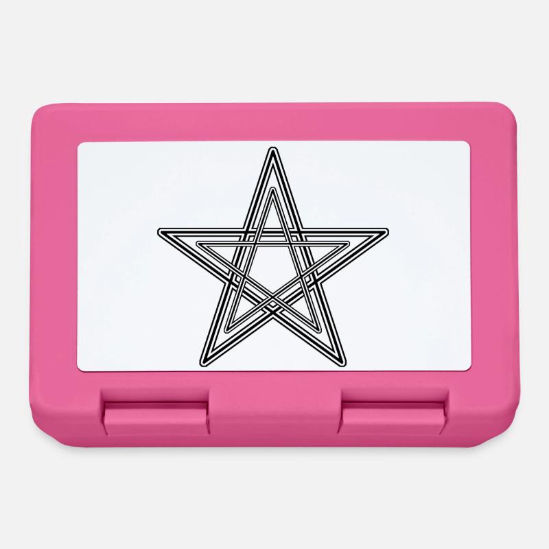 Pentgram / Drudenfuß - Lunchbox - pink