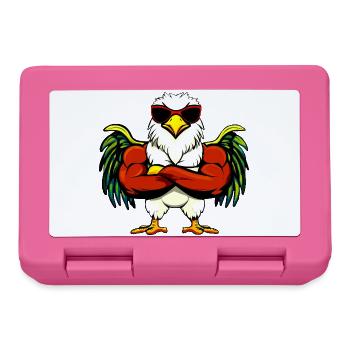 Adler Fitness - Lunchbox - pink - Front