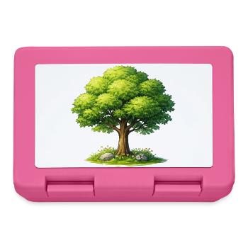 Tree in the sunlight - Lunchbox - pink - Front