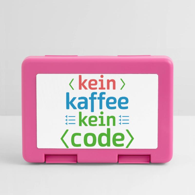 No Coffee No Code Programmer Computer Scientist Lunchbox