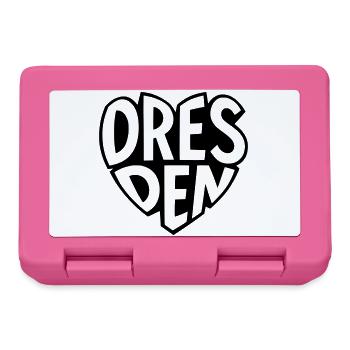 Faute de frappe élégante à Dresde - Boîte à goûter - rose - Devant