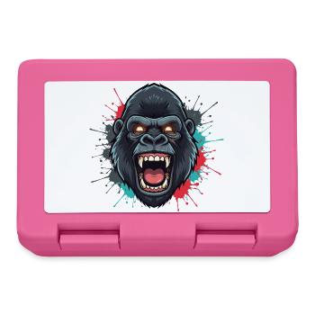 Ape Roar Color Explosion - Lunchbox - pink - Front