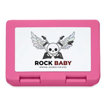 Rock Baby - Lunchbox - pink - Front