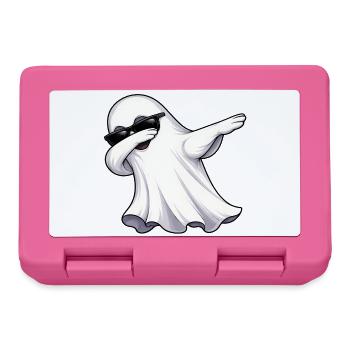Dabbing Geist - Brotdose - Pink - Vorne