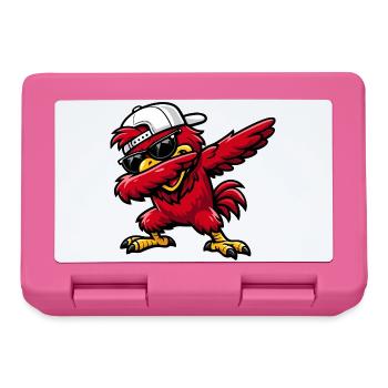 Dab Cardinal - Boîte à goûter - rose - Devant