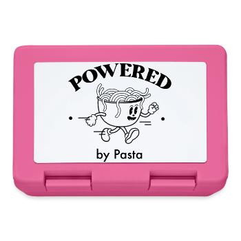 Vintage Pasta  - Brotdose - Pink - Vorne
