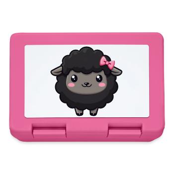 black sheep - Lunchbox - pink - Front