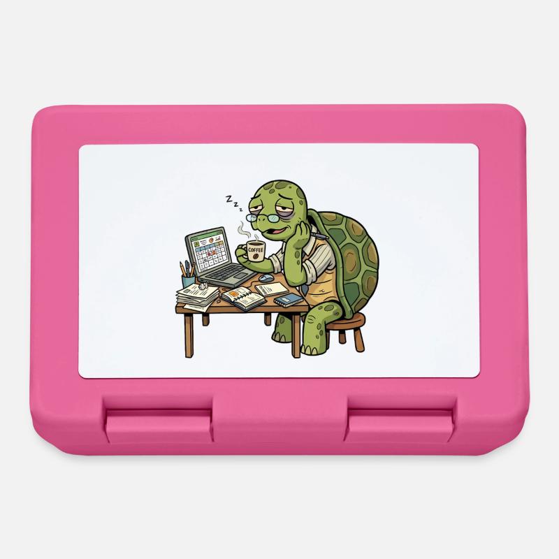 Monday Mood Turtle - Brotdose - Pink
