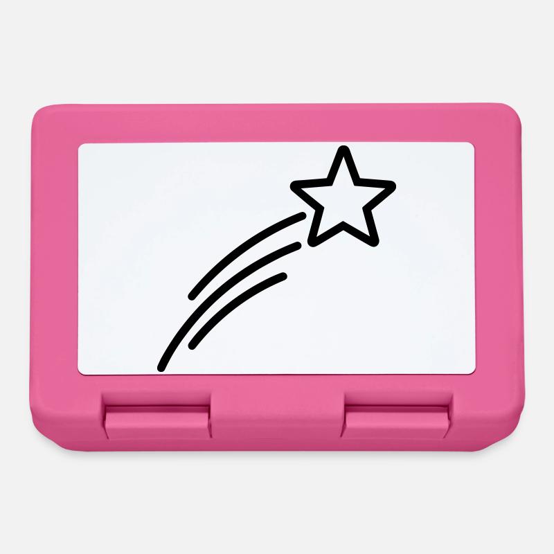 shooting star - Lunchbox - pink