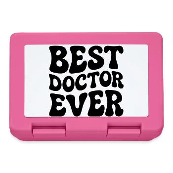 Meilleur médecin de tous les temps - Boîte à goûter - rose - Devant