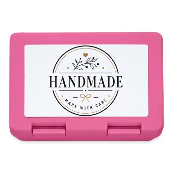 Handmade - Lunchbox - pink - Front