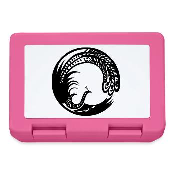 Peacock - Lunchbox - pink - Front