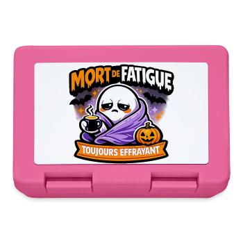 Mort de Fatigue Toujours Effrayant - Boîte à goûter - rose - Devant
