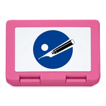 Writing with Ink - Brotdose - Pink - Vorne