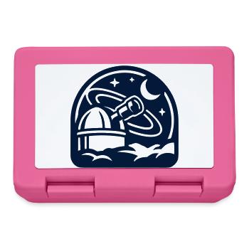 Observatorium Weltall Icon - Brotdose - Pink - Vorne