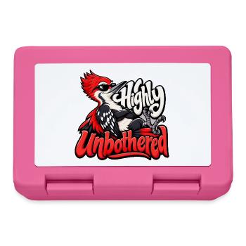 Specht - Brotdose - Pink - Vorne