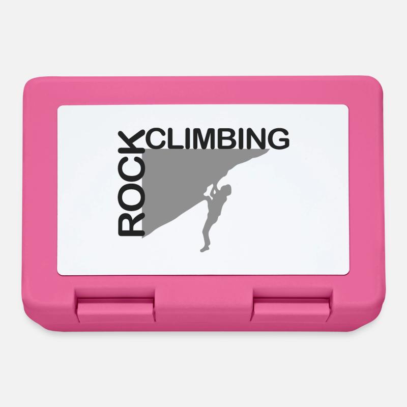 Rock Climbing - Lunchbox - pink