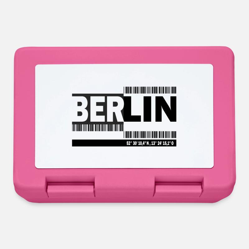 BERLIN - Barcode - Brotdose - Pink