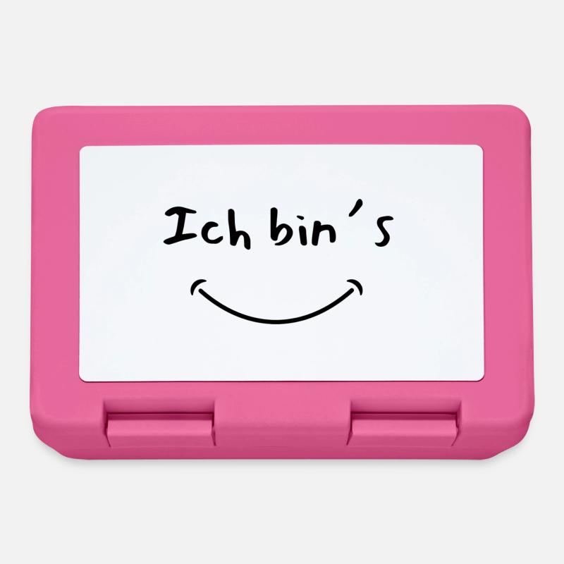 Ich bin`s - Brotdose - Pink