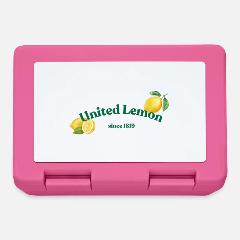 United Lemon  - Brotdose - Pink