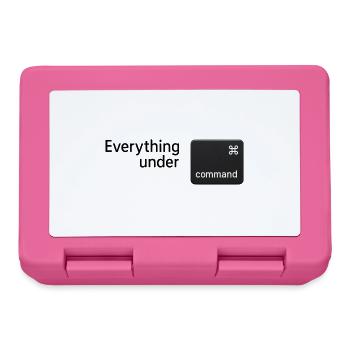 Everything under command - Lunchbox - pink - Front