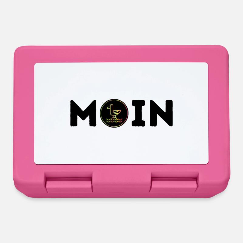 Hello with Seagull - Lunchbox - pink