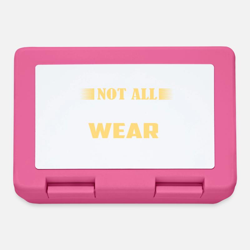 Not All Super Heroes - Lunchbox - pink