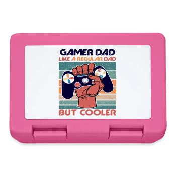 FATHER S DAY Gamer - Brotdose - Pink - Vorne