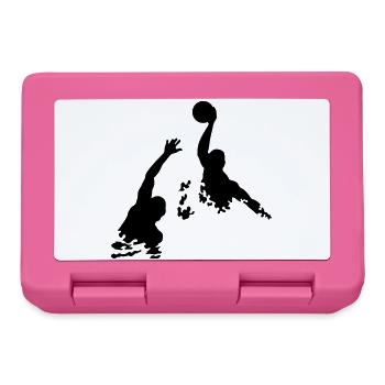 waterpolo - Boîte à goûter - rose - Devant