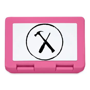 Tools - bricolage - Boîte à goûter - rose - Devant