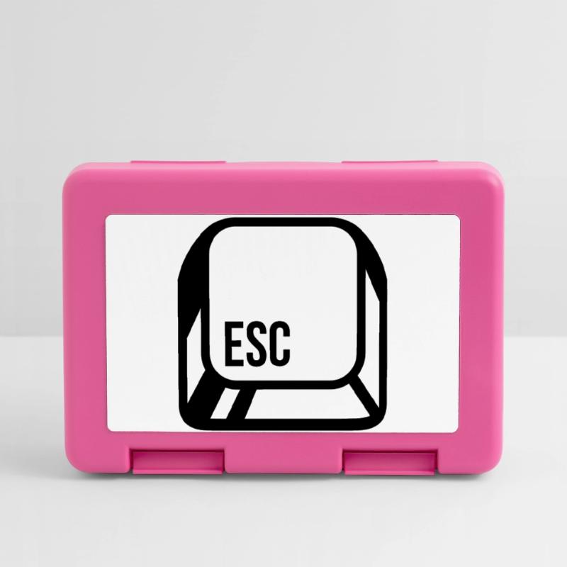 Computer button Lunchbox