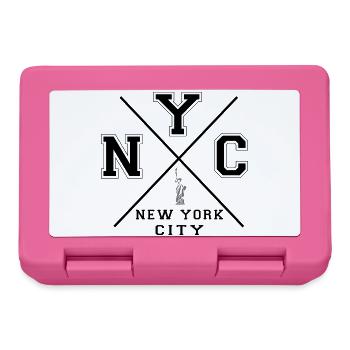 New York City - Boîte à goûter - rose - Devant