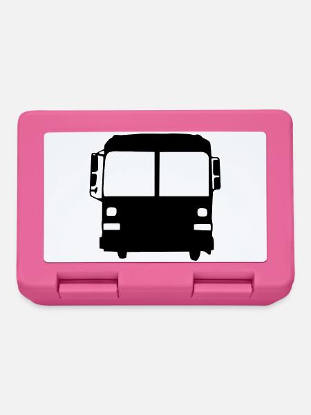Bus / Busfahrer / Arbeit / Job - Brotdose - Pink