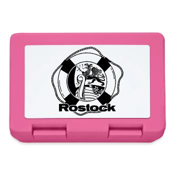 Rostock Rettungsring - Brotdose - Pink - Vorne