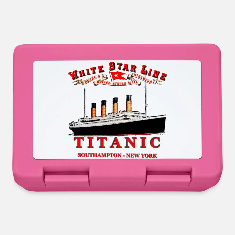 TITANIC CREATION Louis RUNEMBERG © Adagp - Boîte à goûter - rose