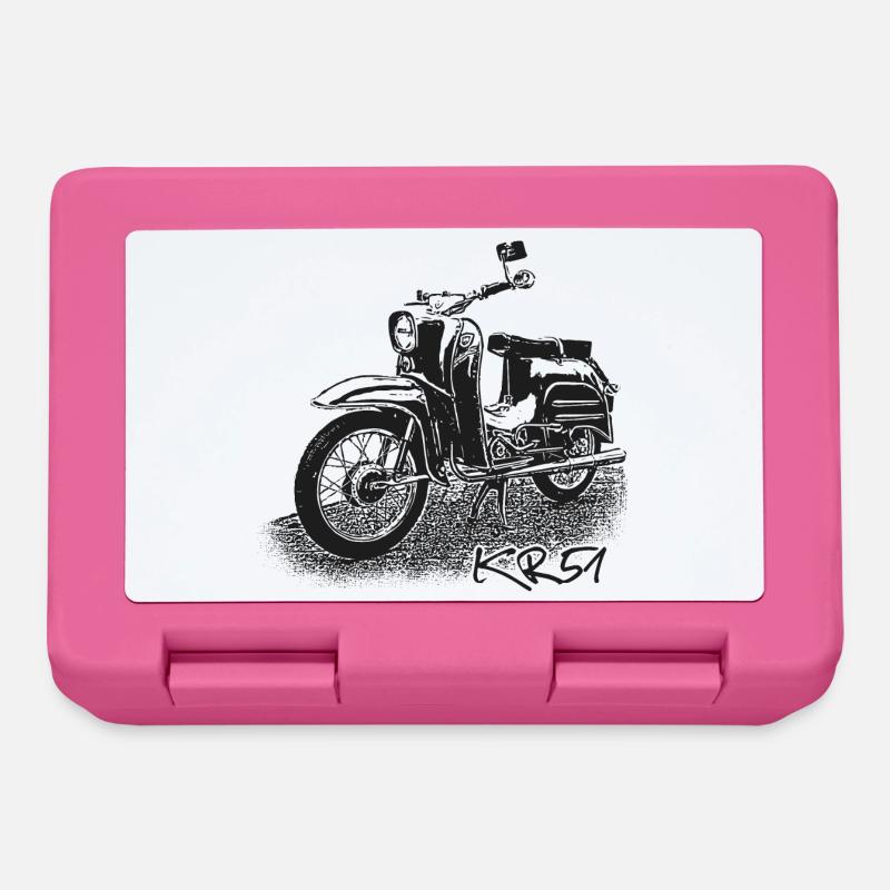 SIMSON Schwalbe KR51 - Brotdose - Pink